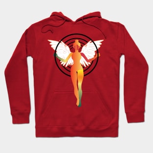 Abstract Angel Hoodie